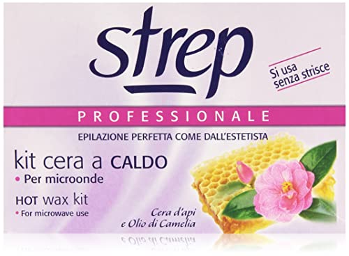 Strep - Kit Cera A Caldo, Cera D'Api E Olio Di Camelia - 100 G