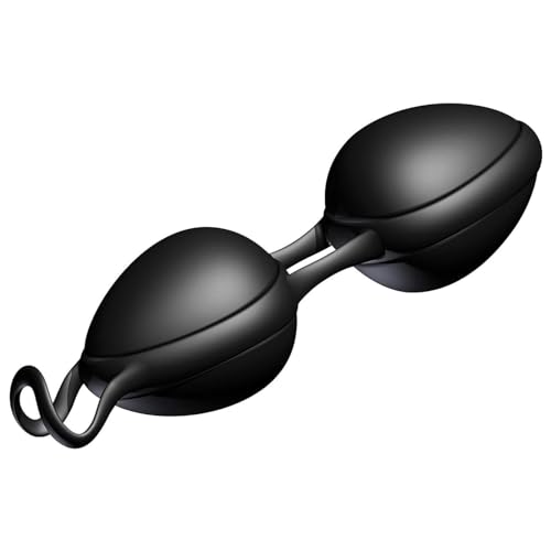 Joydivision Joyballs Secret Duo - Sfere D'Amore Duo Nero | Sfere Vaginali Per Il Fitness Del Pavimento Pelvico | Compatibili Con Lubrificanti A Base D