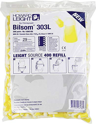 Bilsom 303L 200 Paia Di Tappi Per Le Orecchie 33 Db