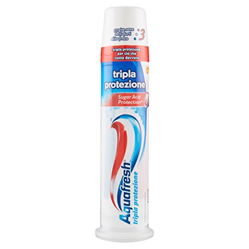 Aquafresh Tripla Protezione Dentifricio Al Fluoro, 100Ml, 1