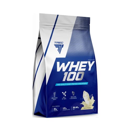 Trec Nutrition Whey 100, Vanilla - 900G