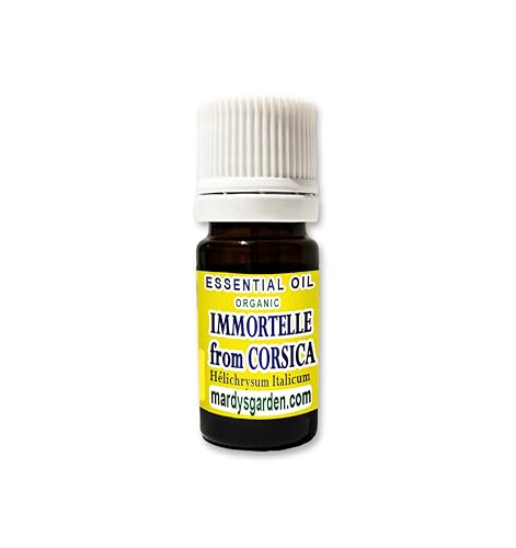 Olio Essenziale Bio Di Elicriso Italiano (Helichrysum Italicum Ssp Italicum) 5Ml | Distillato In Corsica 100% Puro 100% Naturale. Elicriso Italiano Il
