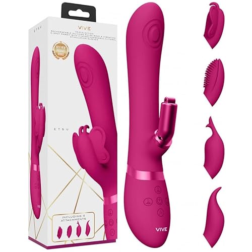 Shots Vive - Etsu Pulse Wave G-Spot Rabbit & Clitoral Stimulator - Pink