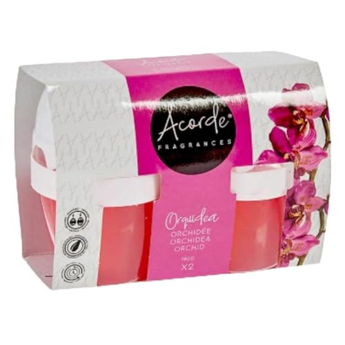 Set Deodorante Per Ambienti Gel Orchidea (24 Unità)