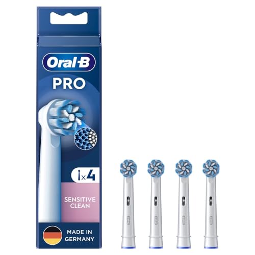 Oral-B Testine Pro Sensitive Clean, Confezione Da 4 Pezzi