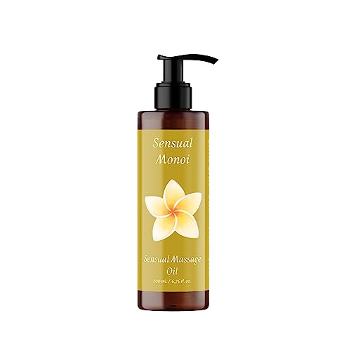 Monoi Olio Da Massagio - 200Ml- Per Massaggi Rilassanti - Cosmetici Naturali - Massaggi - Relax - Ottima Fragranza Naturali