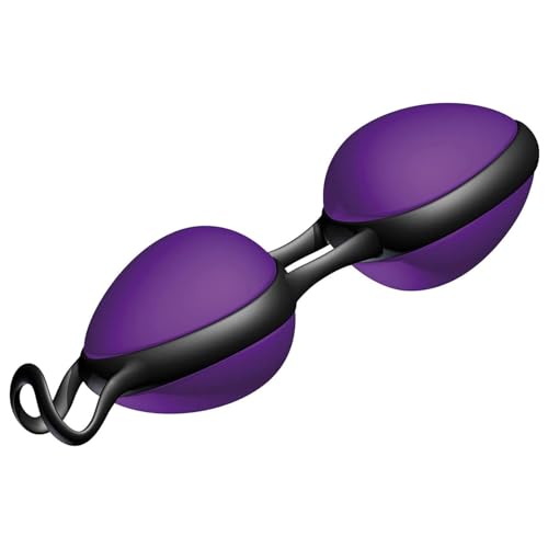 Joydivision Joyballs Secret Duo - Sfere D'Amore Duo Viola | Sfere Vaginali Per La Ginnastica Del Pavimento Pelvico | Compatibili Con Lubrificanti A Ba