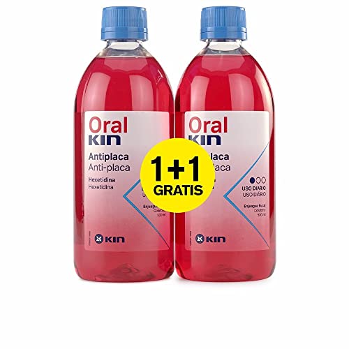 Oralkin Enjuague Bucal Anti-Placa Set 2 Pz