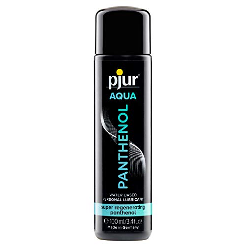 Pjur Aqua Panthenol - Gel Lubrificante A Base D’Acqua Con Pantenolo Idratante - Cura La Pelle, Non Appiccica - Anche Per Sex Toy (100Ml)