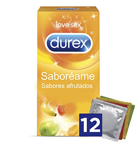 Durex Tropical Preservativi Aromatizzati Alla Frutta, 12 Pezzi