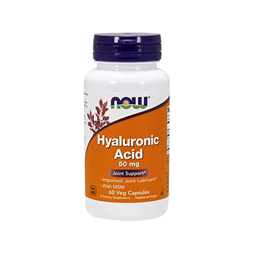 Now Foods - Acido Ialuronico 50Mg + Msm - 60 Capsule