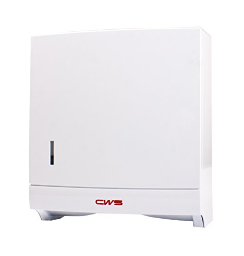Cws Paradise - Dispenser Di Asciugamani Pieghevoli, Modello 4622, 1 Pezzo, Colore: Bianco