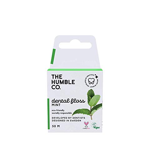 The Humble Co. Filo Interdentale Menta Fresca Eco Vegan 50 M The Umble 300 G