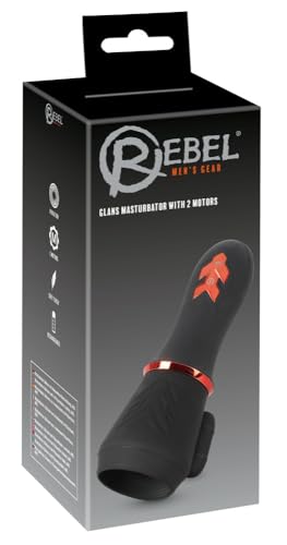 Rebel Masturbatore Del Glande Ribelle Con 2 Nero Rosso