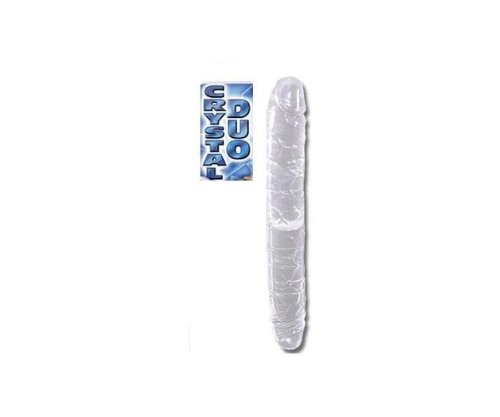 Double Dong Crystal Duo - Doppio Dildo Per Lesbiche