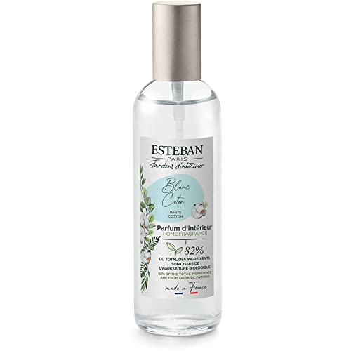 Esteban Paris Blanc Coton Bianco Cotone Spray Per Ambiente 100 Ml Made In France