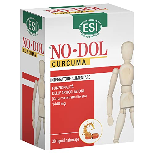 Esi No Dol Curcuma Integratore Funzionalità Articolare Joints Supplement 30Cps