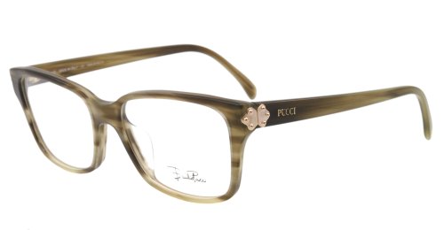 Pucci Montatura Ep2678 (52 Mm) Marrone Chiaro