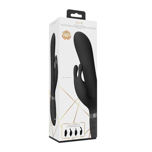 Shots Vive - Chou G-Spot Rabbit & Clitoral Stimulator - Black