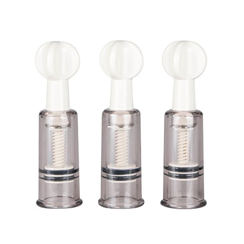 Easytoys Ventose Succhia Capezzoli E Clitoride - 3 Pezzi - 123 G
