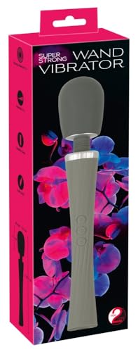 You2Toys Vibratore A Bacchetta Super Potente Grigio/Argento