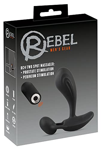 Rebel Massaggiatore Rebel Rc A Due Punti Nero