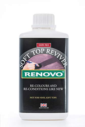 Renovo International 500Ml Soft Top Reviver Dark Red/Burgundy