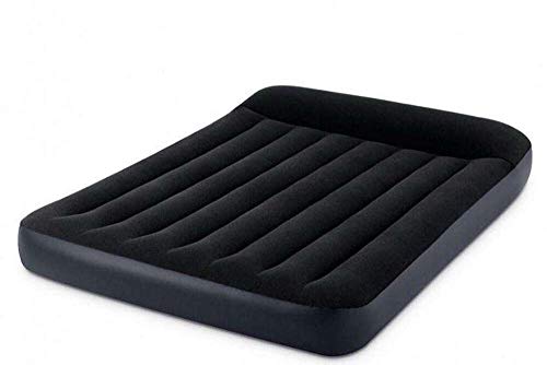 Intex 64142 Materasso Gonfiabile Piazza E Mezza Dura Beam Pillow Rest, Senza Pompa Elettrica, 137 X 191 X 25 Cm