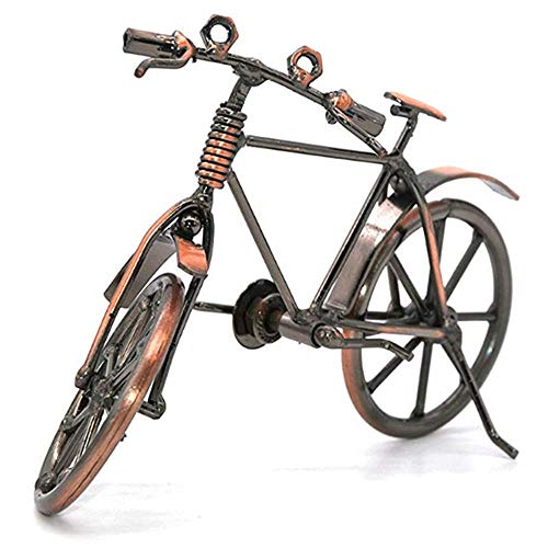 Ctforest Ferro Biciclette Scultura In Metallo, Scultura In Metallo Vintage Ornamento Decorazione Bicicletta, Decorazione Artistica Unica Fatta A Mano