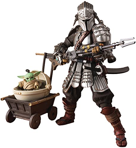 Merchandising Licence 25Asw620934 Tamashi Nations-Star Wars: The Ronin Mandalorian & Grougu (Beskar Armor), Bandai Spirits Meisho Movie Realization, 0