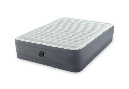 Intex 64906Nd - Materasso Dura-Beam Premaire Matrimoniale Autogonfiante, 152X203X46 Cm