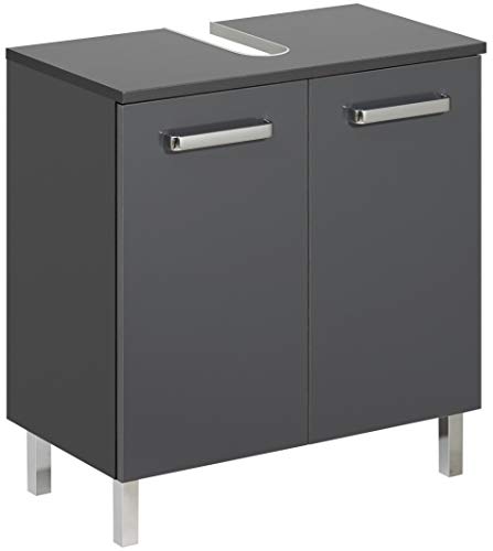 Pelipal 311 Mainz Mobile Sottolavello, Decorazione In Legno, Antracite Lucido, Breite 60 Cm