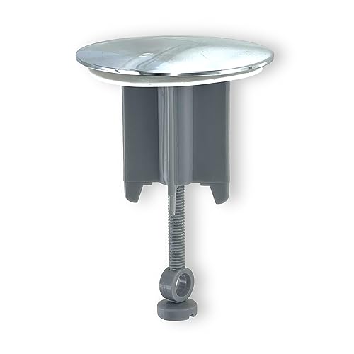 Dl-Pro Tappo Di Scarico Universale 1 1/4" X 65 Mm Per Lavabo Cromato