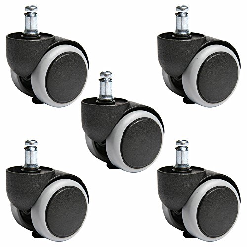 Topstar 6991 Ruote Per Pavimenti Duri, 5 Pezzi