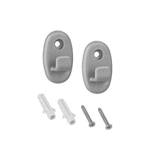 Metaltex Serie Onda - Set 2 Ganci In Nylon - (460000)