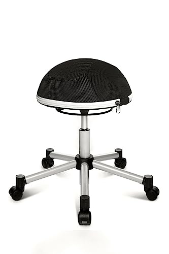 Topstar Sh17Bb0 Sitness Half Ball Sgabello, Nero