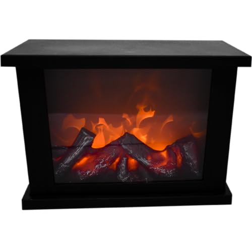 Technoline T9800 - Camino Decorativo A Led, 29 X 11 X 19 Cm