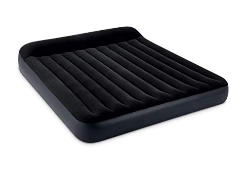 Intex 64144 Materasso Dura Beam Pillow Rest King Con Tecnologia Fiber Tech, Senza Pompa Elettrica, 182 X 203 X 25 Cm