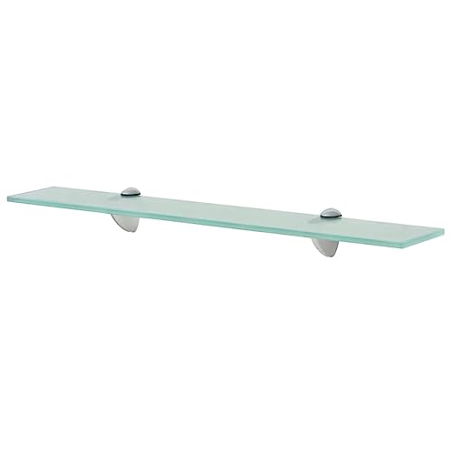 Vidaxl Mensola Galleggiante In Vetro 60X20 Cm Ripiano Muro Espositore Scaffale