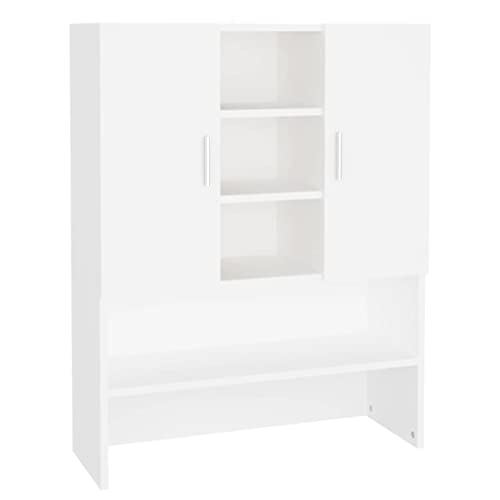 Waschmaschinenschrank Weiß 70,5X25,5X90 Cm