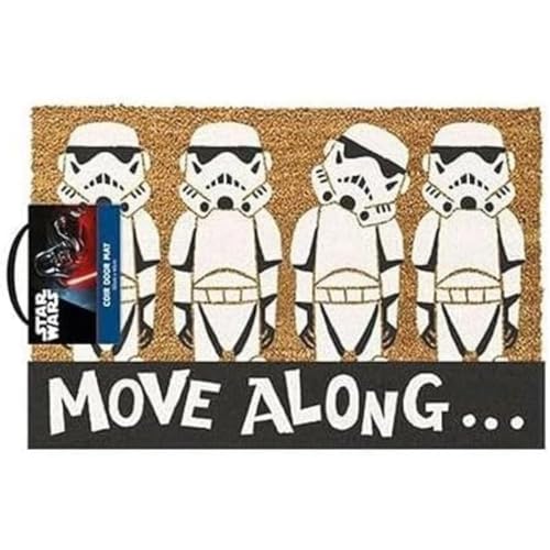 Star Wars Zerbino In Fibra Di Cocco, 40 Cm X 60 Cm, Regalo Per Uomini E Donne, Prodotto Ufficiale