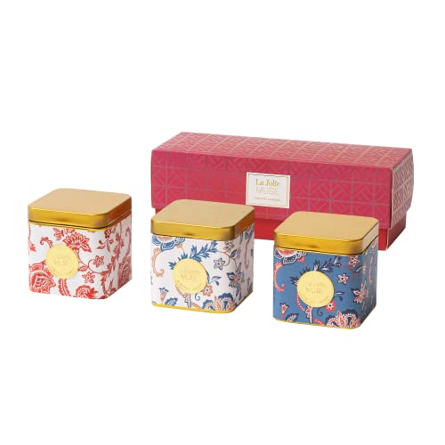 Candele Profumate Candele Set Regalo Gelsomino Limone Melone Mela Confezione Regalo In Cera Naturale Per La Festa Di Compleanno 115 Ore 3 * 110G