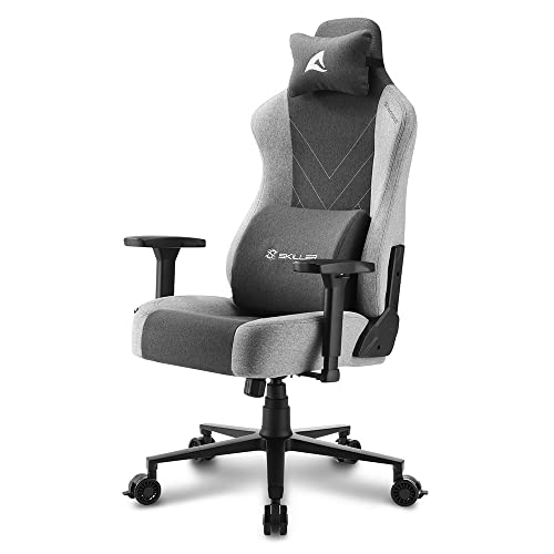 Sharkoon Skiller Sgs30 Fabric Chair Gaming, Acacia, Multicolore, Taglia Unica