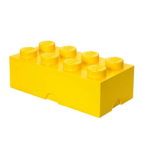 Lego - Scatola Stoccaggio, Giallo,