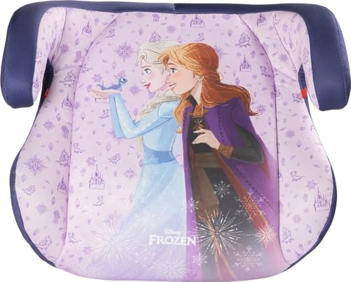 Alzabimbo Isofix Disney Frozen Per Bambini Da 125 A 150 Cm Elsa Anna Seggiolino Azzurro Sicurezza, Alzatina Auto, Rialzo, Seduta Per Bambini