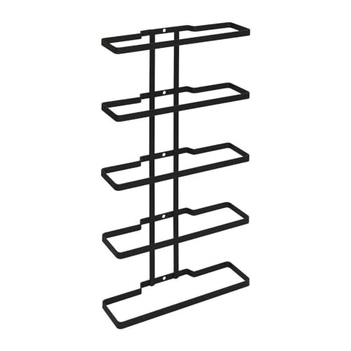 Metaltex Portabottiglie, Nero, 5 Bottiglie