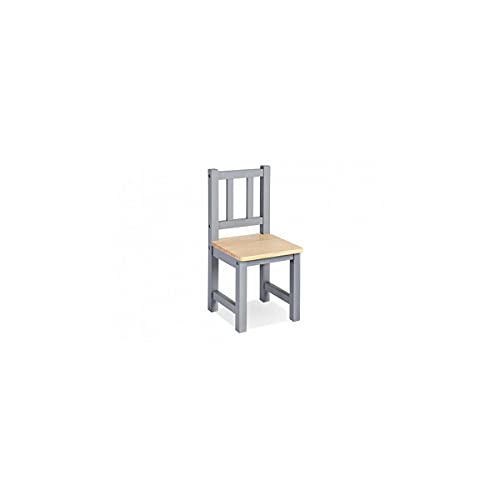 Children'S Chair 'Fenna', Grey/Natural
