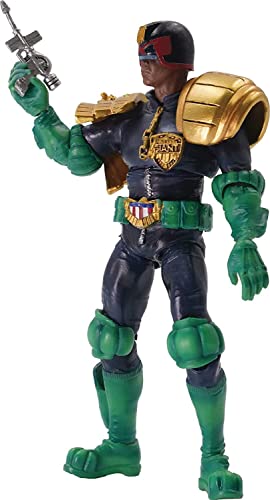 Merchandising Licence Hiya Toys Dredd Judge Giant Px 1/8 Scale Exquisite Mini Action Figure, Plastic, Multicolore, One Size