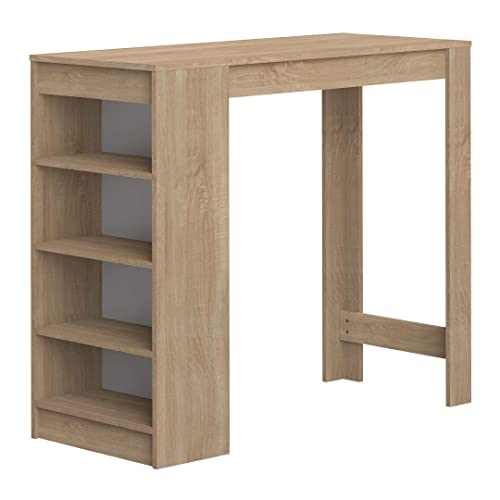 Symbiosis Aravis Tavolo Da Bar, Rovere Naturale 115X50X102,7 Cm