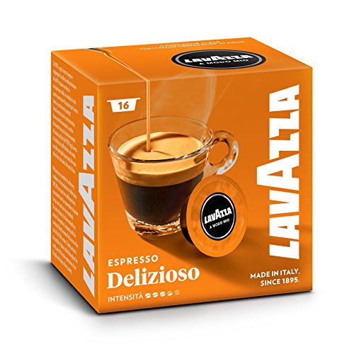 Lavazza A Modo Mio Espresso Delizioso Capsule Di Caffe, 1 Confezione Con 16 Pezzi
